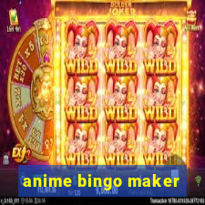 anime bingo maker